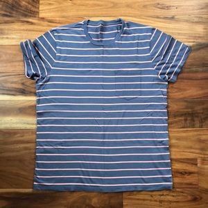 Club Monaco Striped T. Size L (boxy).